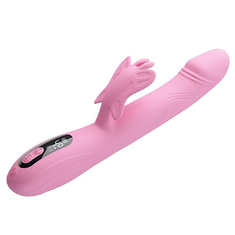 Vibrador de Ponto G e Clitóris com Tapping - Bella - Pretty Love