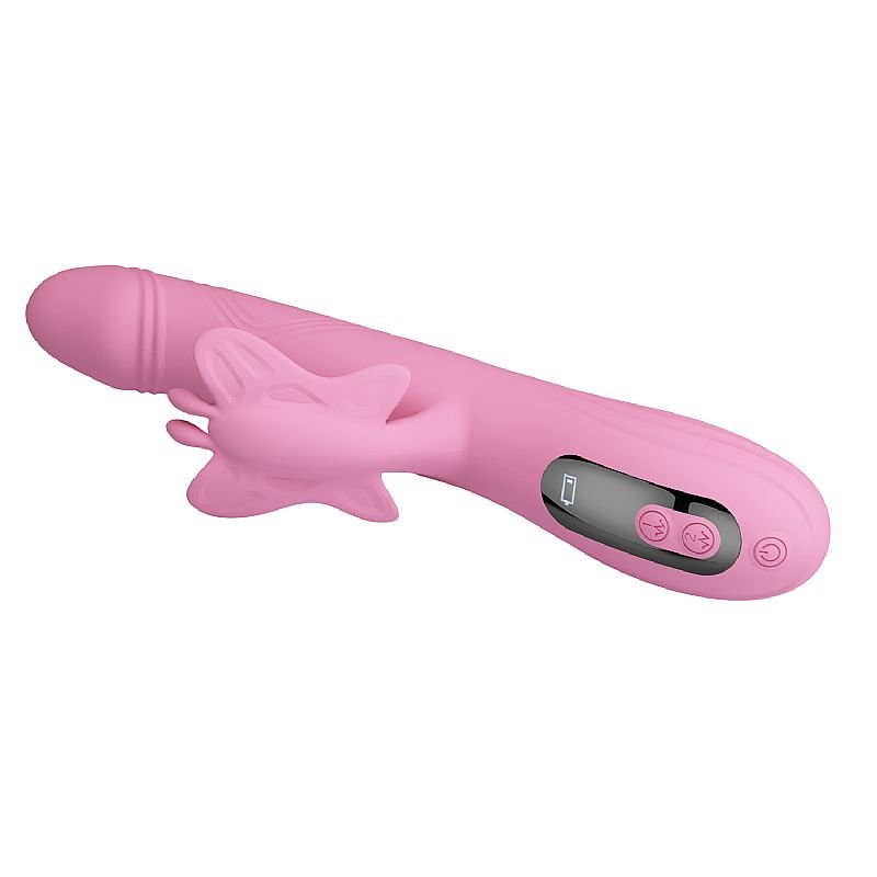 Vibrador de Ponto G e Clitóris com Tapping - Bella - Pretty Love