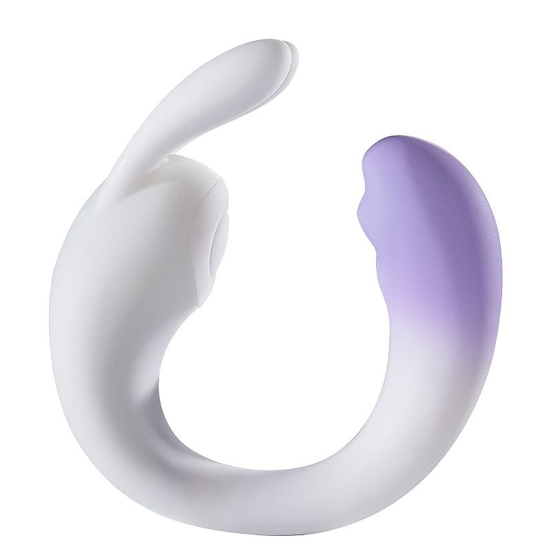 Vibrador de Ponto G e clitóris com Tapping - Coelho