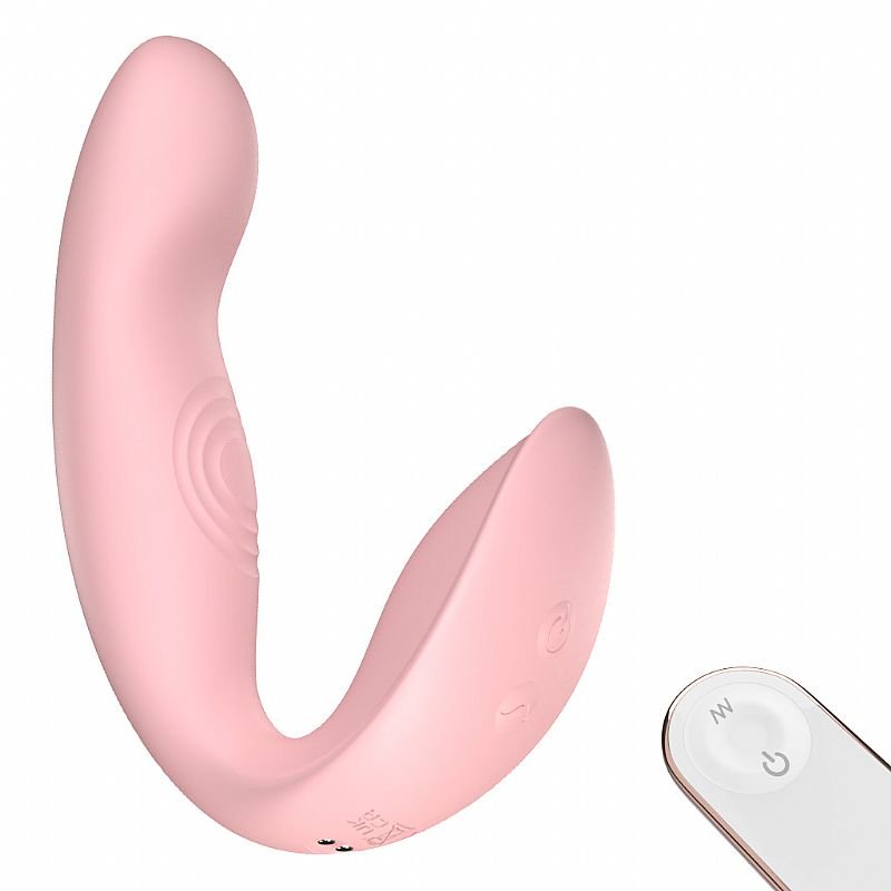 Vibrador de Ponto G e Clitóris com Tapping - Teasing G - S-Hande - Rosa