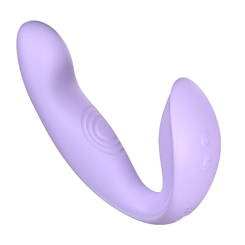 Vibrador de Ponto G e Clitóris com Tapping - Teasing G - S-Hande - Roxo