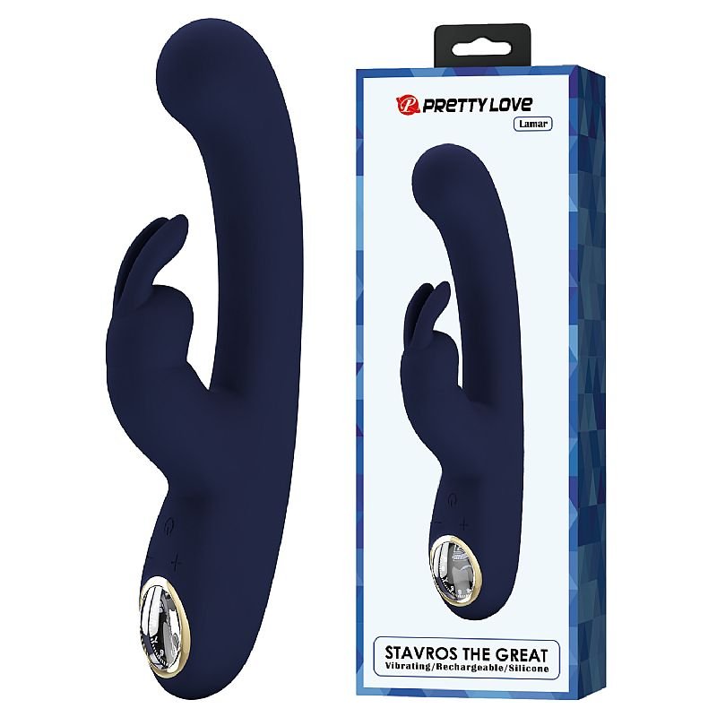 Vibrador de Ponto G e Clitóris com tela LED - Lamar - Pretty Love