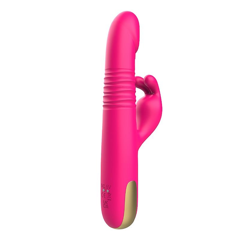 Vibrador de Ponto G e Clitóris com Vai e vem