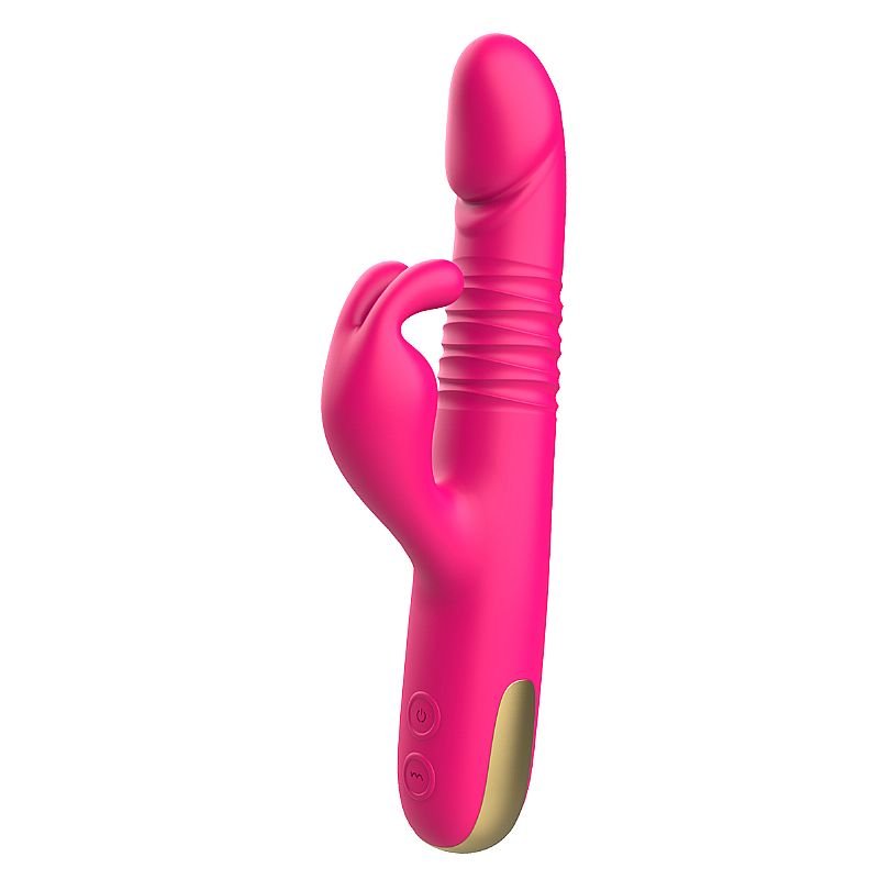 Vibrador de Ponto G e Clitóris com Vai e vem