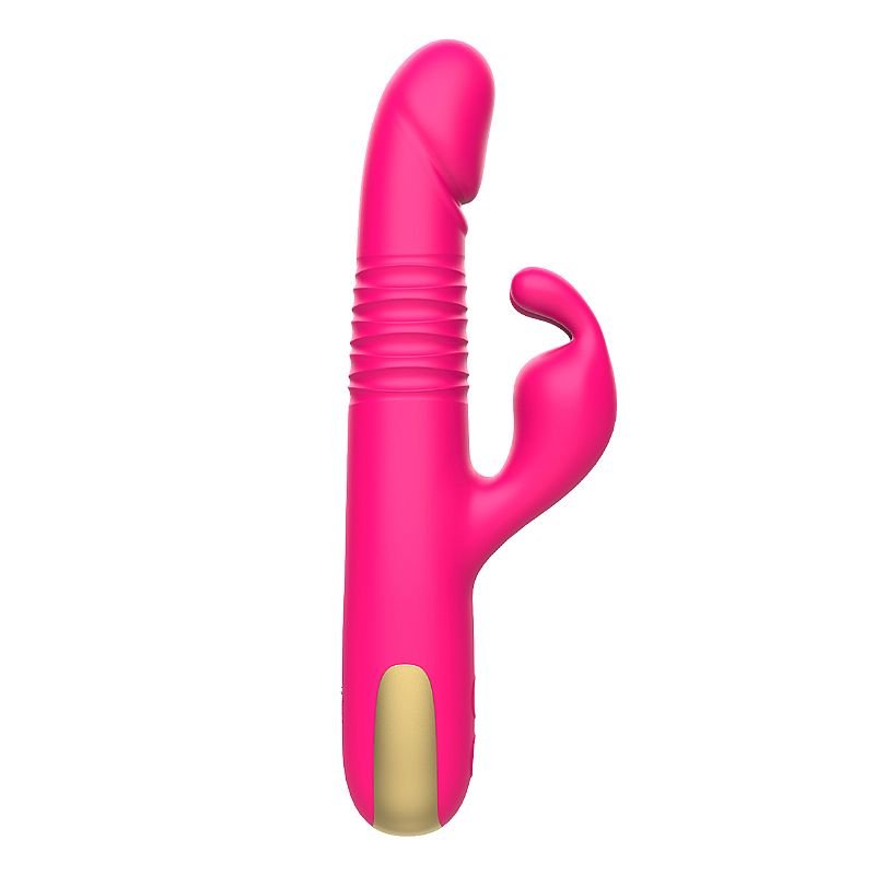 Vibrador de Ponto G e Clitóris com Vai e vem