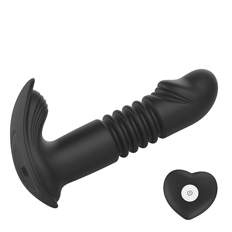 Vibrador de ponto G e Clitóris com Vai e Vem - com Controle Remoto - Pink