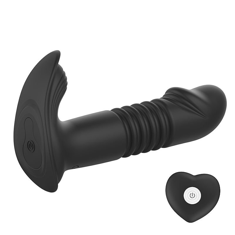 Vibrador de ponto G e Clitóris com Vai e Vem - com Controle Remoto - Pink