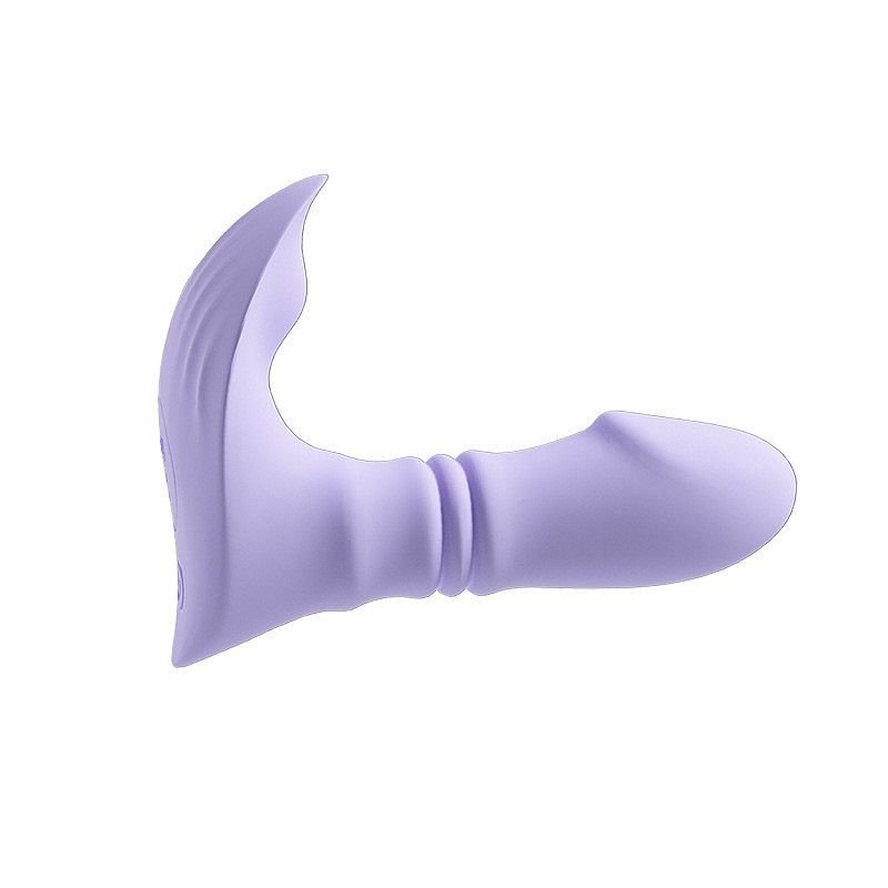 Vibrador de Ponto G e Clitóris com Vai e Vem - Controle Remoto