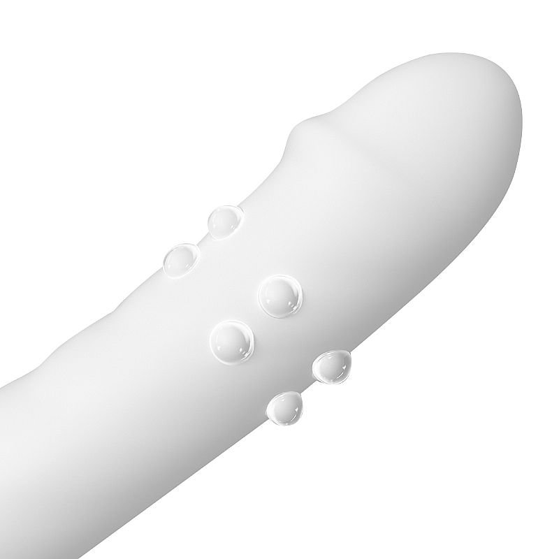 Vibrador de Ponto G e Clitóris com Vai e Vem de Esferas