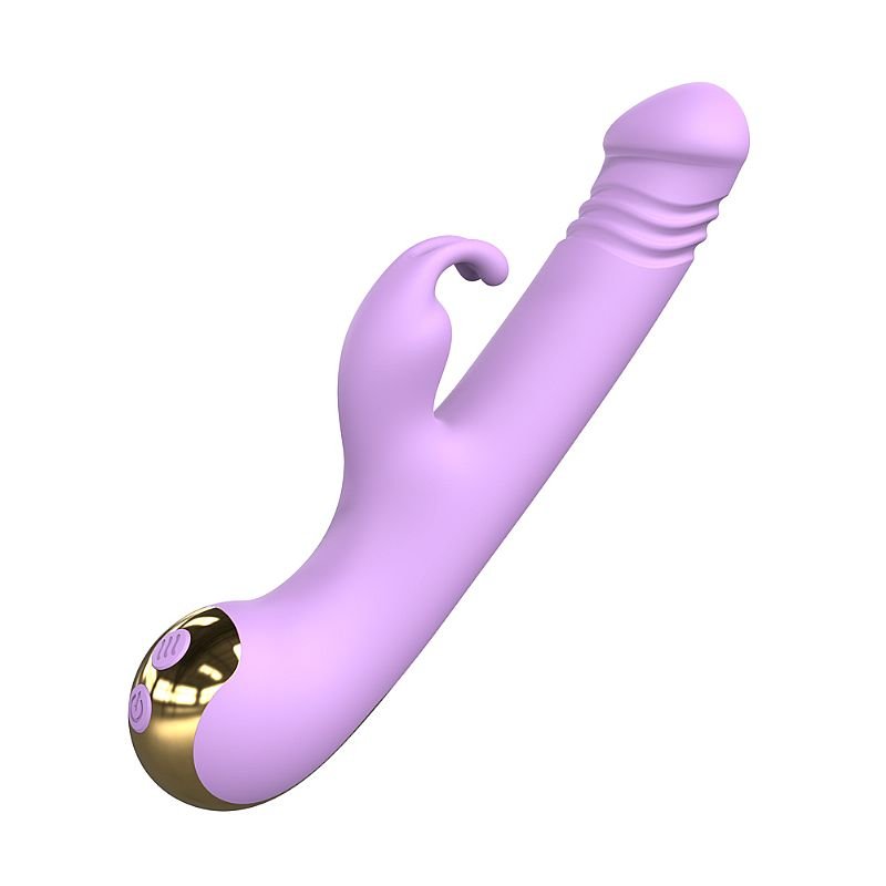 Vibrador de Ponto G e Clitóris com Vai e Vem - Happy Rabbit - S-Hande