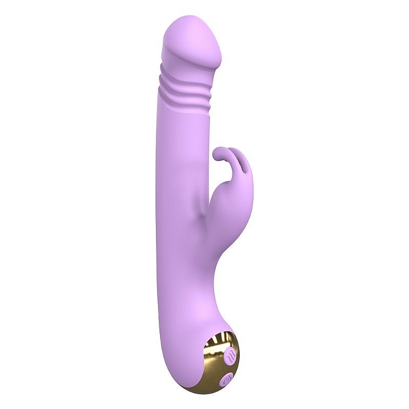 Vibrador de Ponto G e Clitóris com Vai e Vem - Happy Rabbit - S-Hande