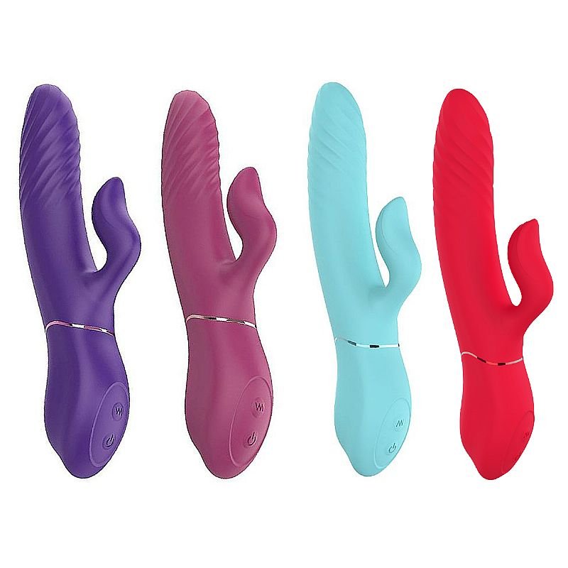 Vibrador de Ponto G e Clitóris com Vai e vem / Impulso - Lighters - S-Hande - Roxo