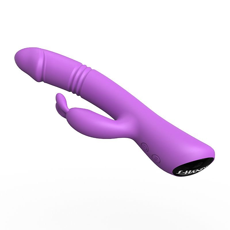 Vibrador de Ponto G e clitóris - com vai e vem - Randy - S-Hande - Vermelho
