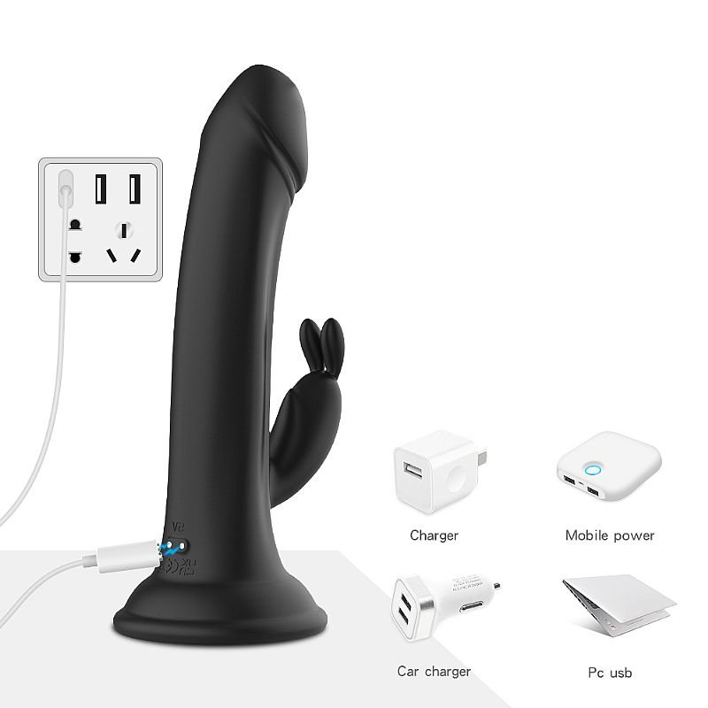 Vibrador de Ponto G e clitóris com ventosa - King Caesar - Recarregável - S-Hande