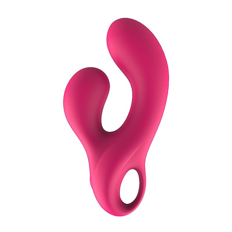 Vibrador de Ponto G e Clitóris / Curvado - 12,2 x 3,0