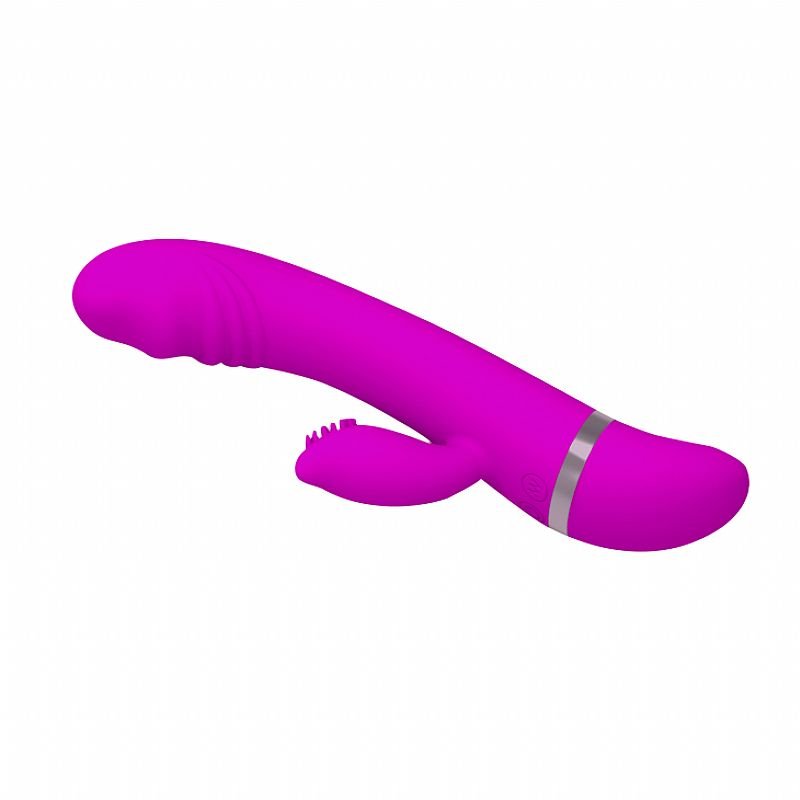 Vibrador de Ponto G e Clitóris - David - Dupla Estimulação - Pretty Love