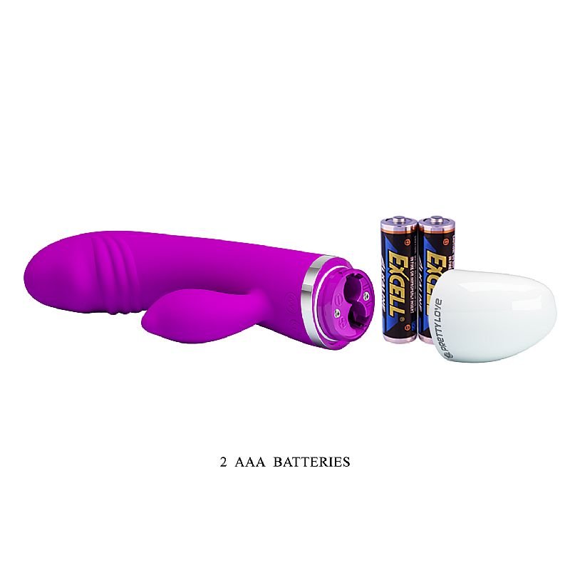 Vibrador de Ponto G e Clitóris - David - Dupla Estimulação - Pretty Love