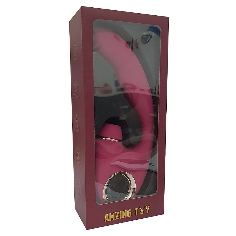 Vibrador de Ponto G e Clitóris - Dedilhar / Tapping - Joanna- S-Hande - Roxo