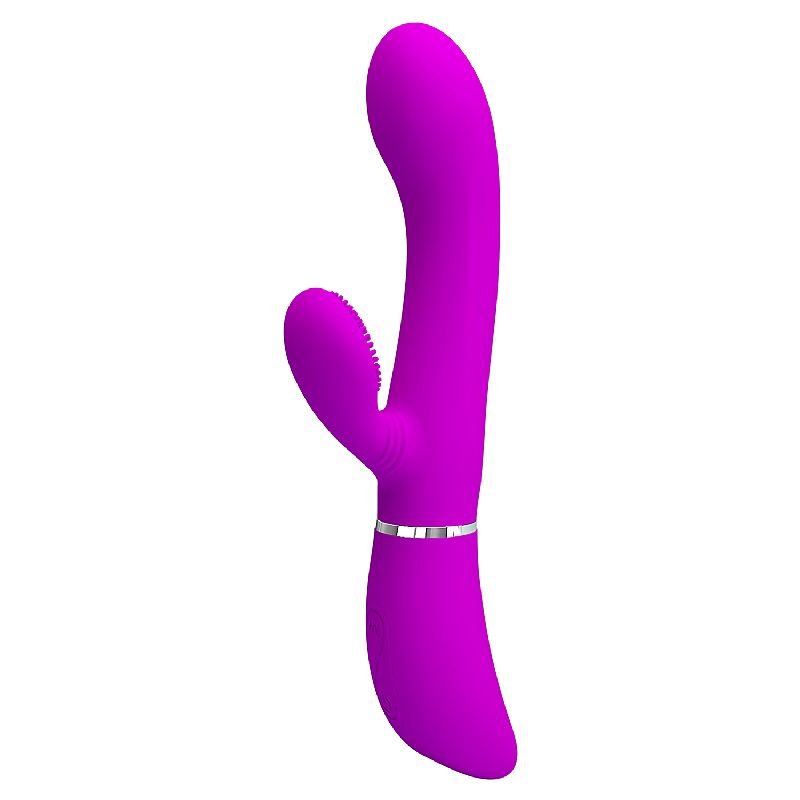 Vibrador de Ponto G e Clitóris - DJ - Pretty Love