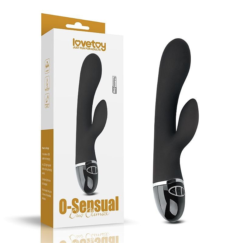 Vibrador de Ponto G e Clitóris - Duo Climax - Lovetoy