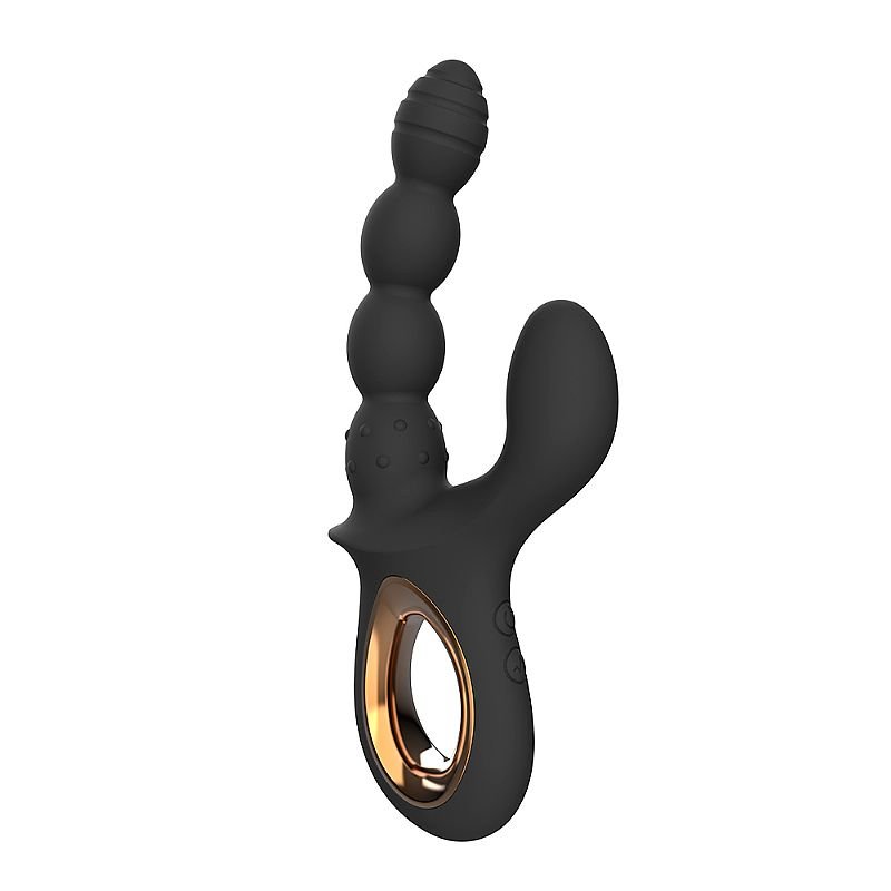 Vibrador de Ponto G e Clitóris - Escalonado - Roxo