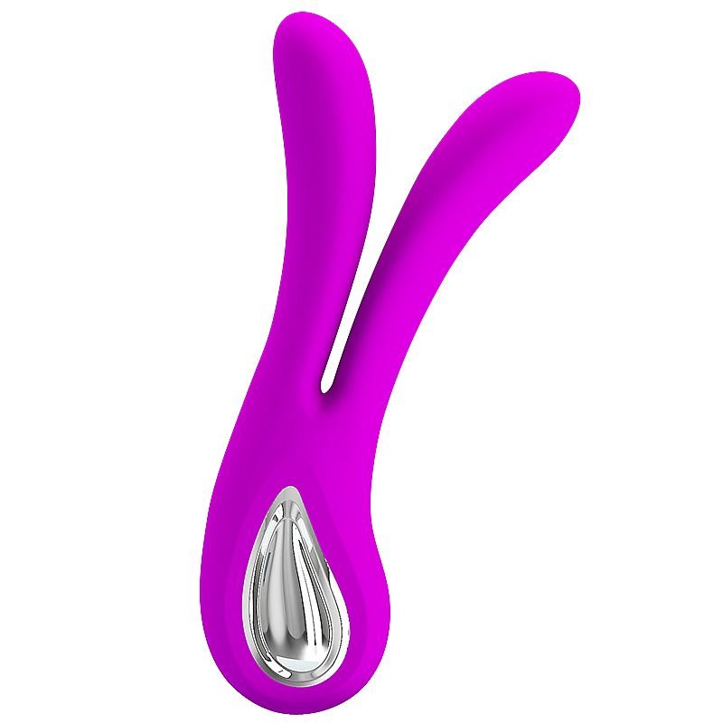 Vibrador de Ponto G e clitóris - Feminino Recarregável - Ulysses - Pretty Love
