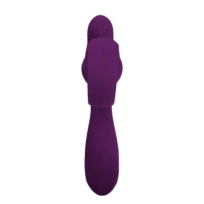 Vibrador de Ponto G e clitóris Formato de Caramujo - Magic Snail - Roxo