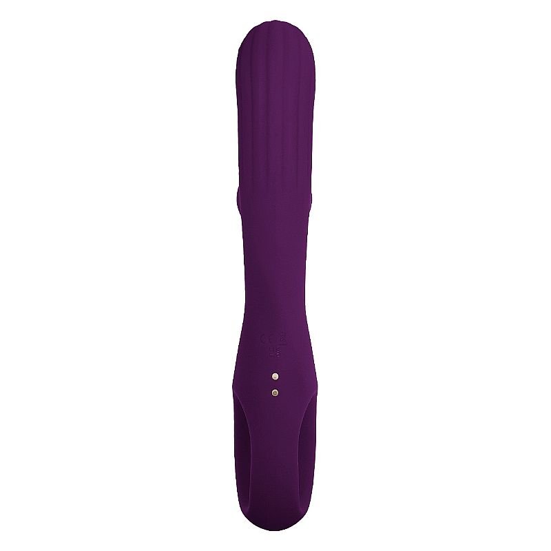 Vibrador de Ponto G e clitóris Formato de Caramujo - Magic Snail - Roxo