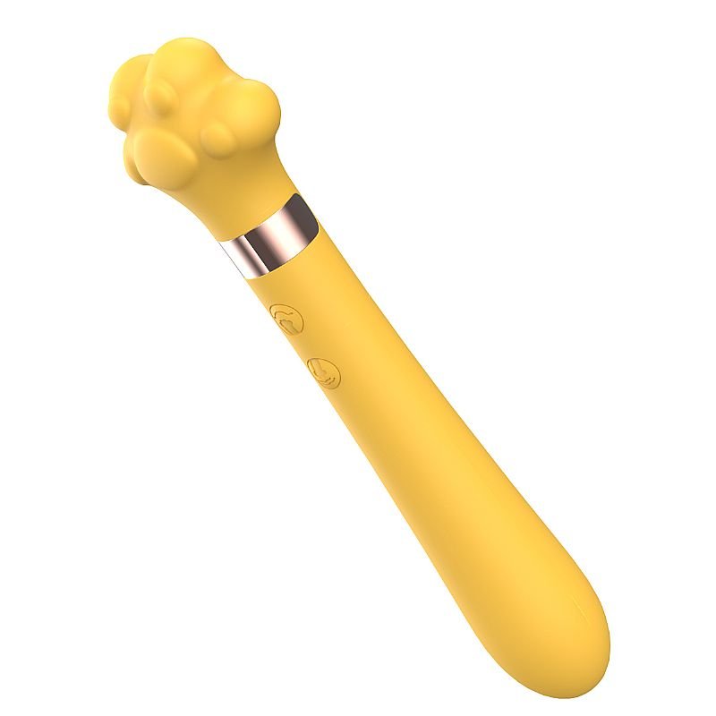 Vibrador de Ponto G e Clitóris - Formato de Patinha - Meow - S-Hande - Rosa