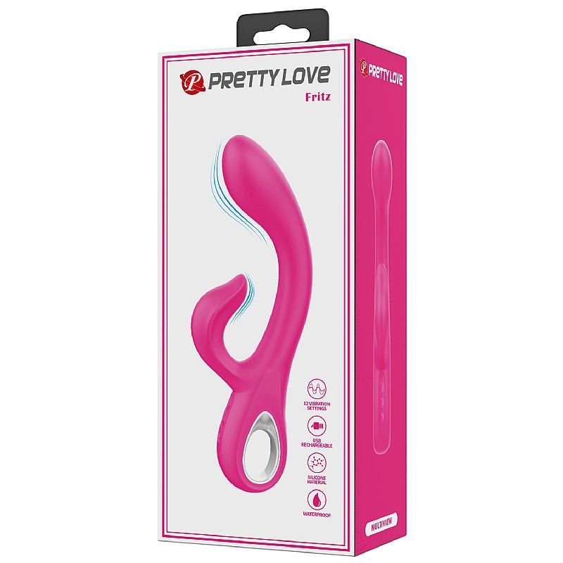 Vibrador de Ponto G e Clitóris - Fritz - Pretty Love