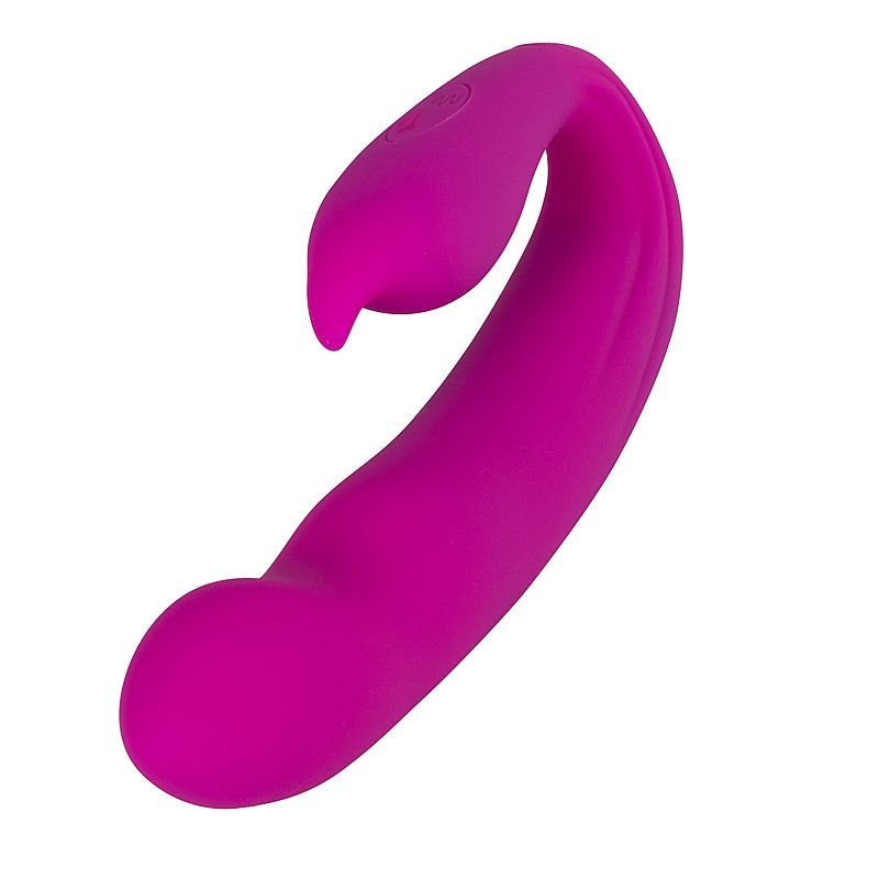 Vibrador de Ponto G e Clitóris - G spot Mult velocidade - Aphrodisia - Pink