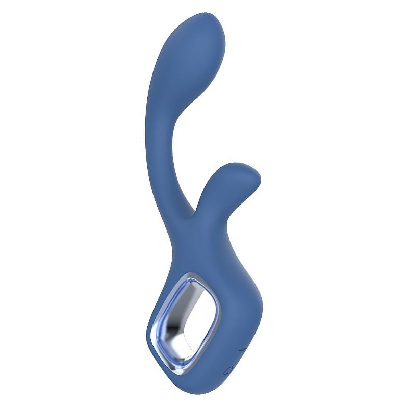 Vibrador de Ponto G e Clitóris - Godlike Pro - S-Hande - Azul