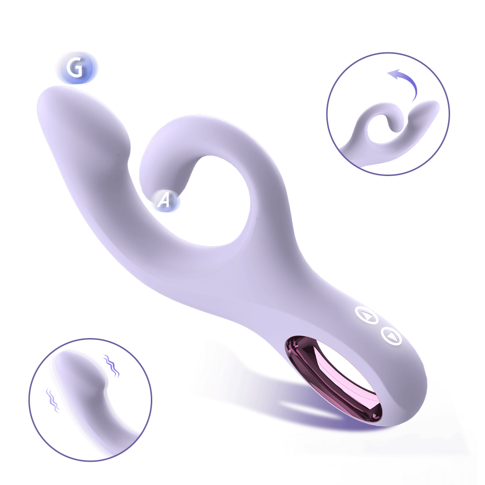 Vibrador de Ponto G e Clitóris - Good luck - S-Hande