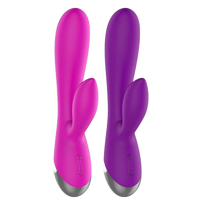 Vibrador de Ponto G e Clitóris - Green Baby - Roxo