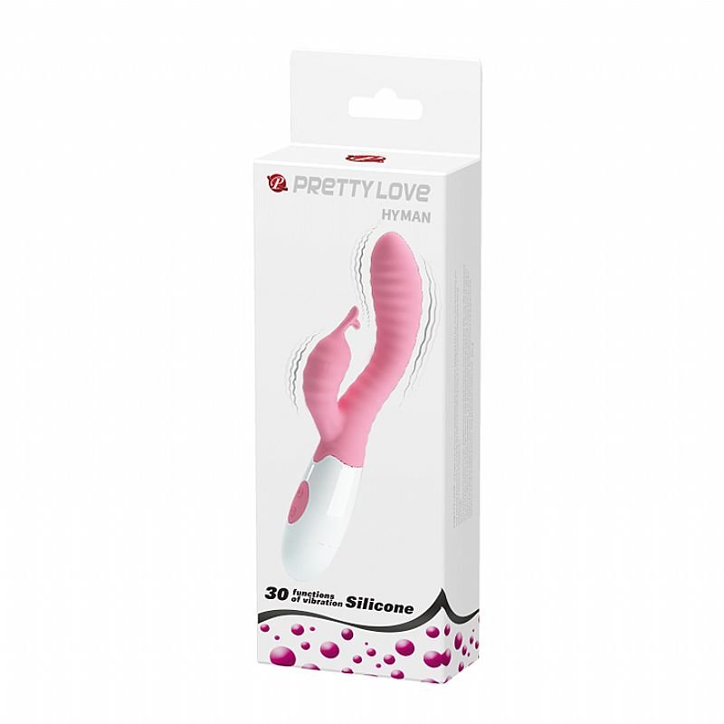 Vibrador de Ponto G e clitóris - HYMAN - Pretty Love