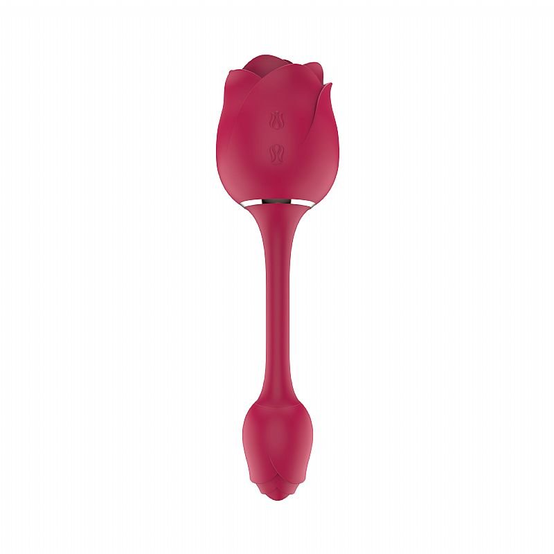 Vibrador de Ponto G e Clitóris - Immortal flower 3 Rosa - S-Hande - Rosa