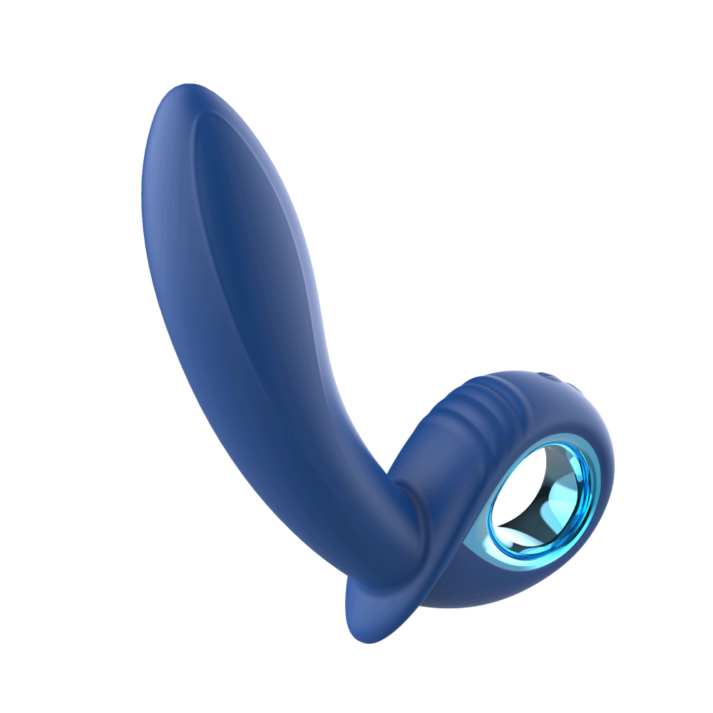 Vibrador de ponto G e clitóris - Inflável na ponta / Controle Remoto - Alpha
