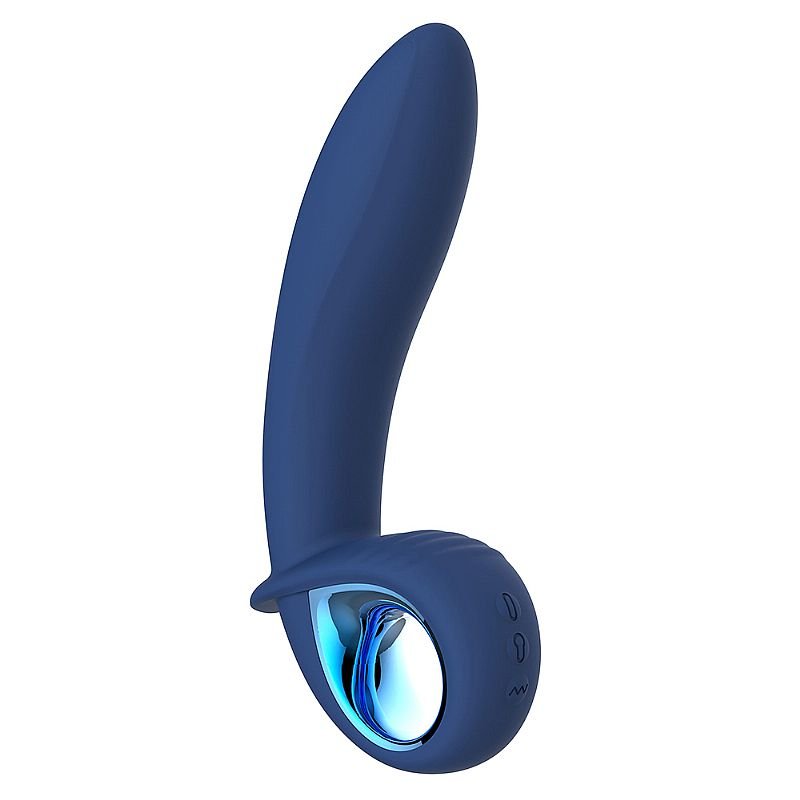 Vibrador de ponto G e clitóris - Inflável na ponta / Controle Remoto - Alpha