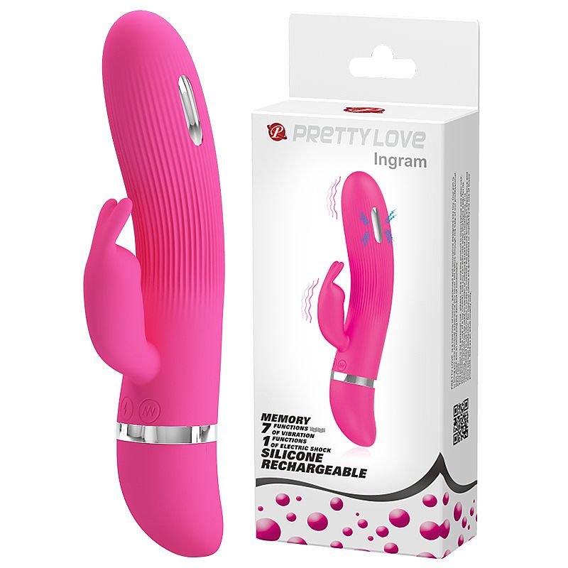 Vibrador de Ponto G e Clitóris - Ingram - Pretty Love