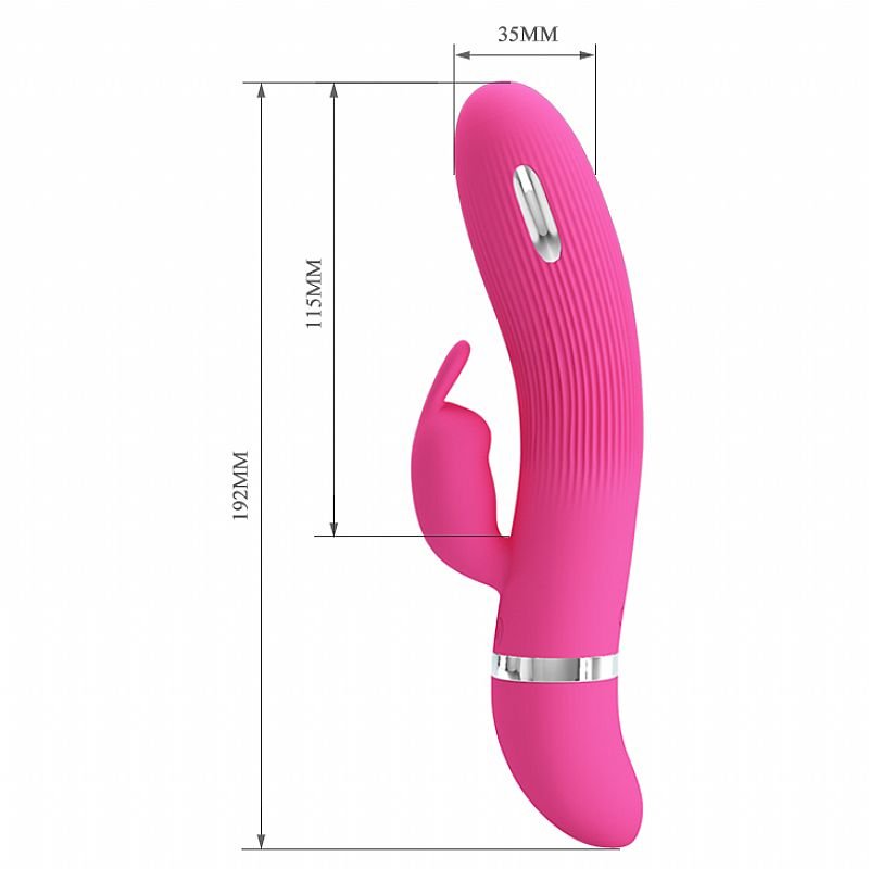 Vibrador de Ponto G e Clitóris - Ingram - Pretty Love