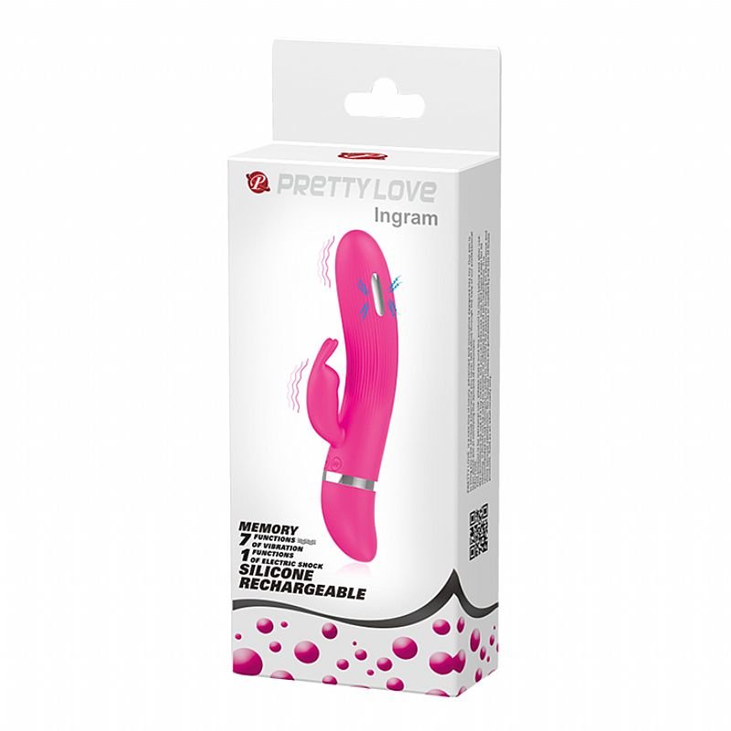 Vibrador de Ponto G e Clitóris - Ingram - Pretty Love