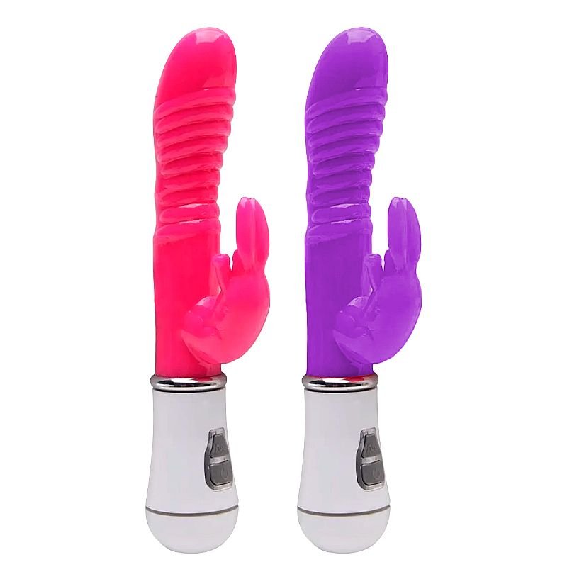 Vibrador de Ponto G e Clitóris - Jelly Duplo Motor