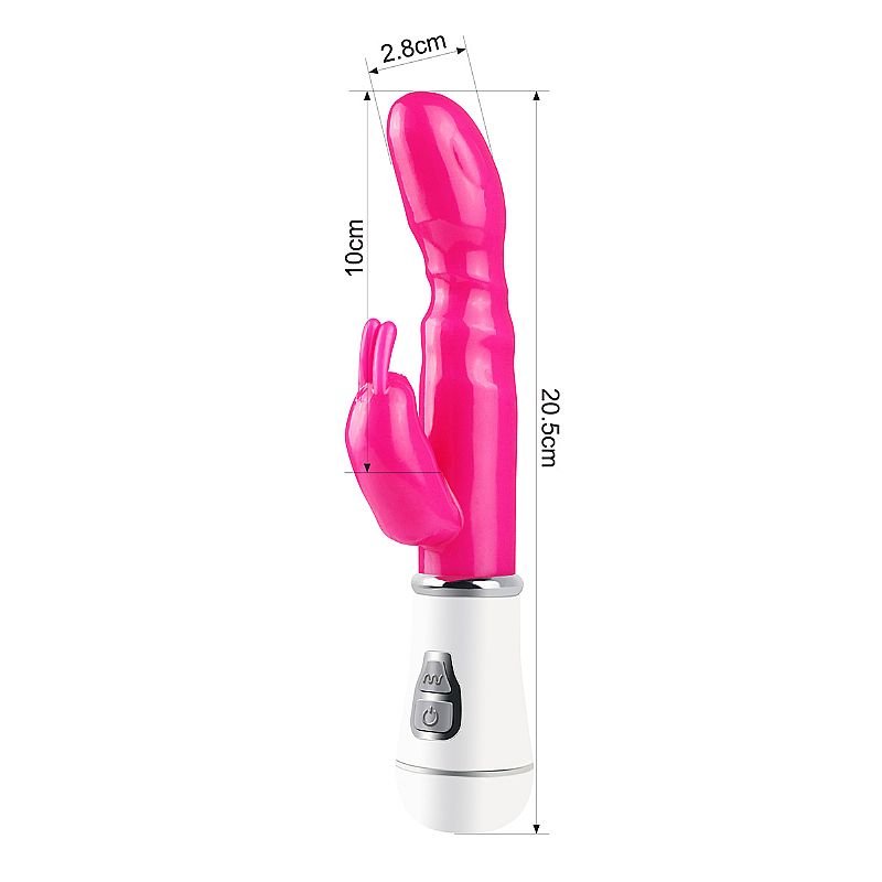Vibrador de Ponto G e clitóris - Jelly - Recarregável 16 cm