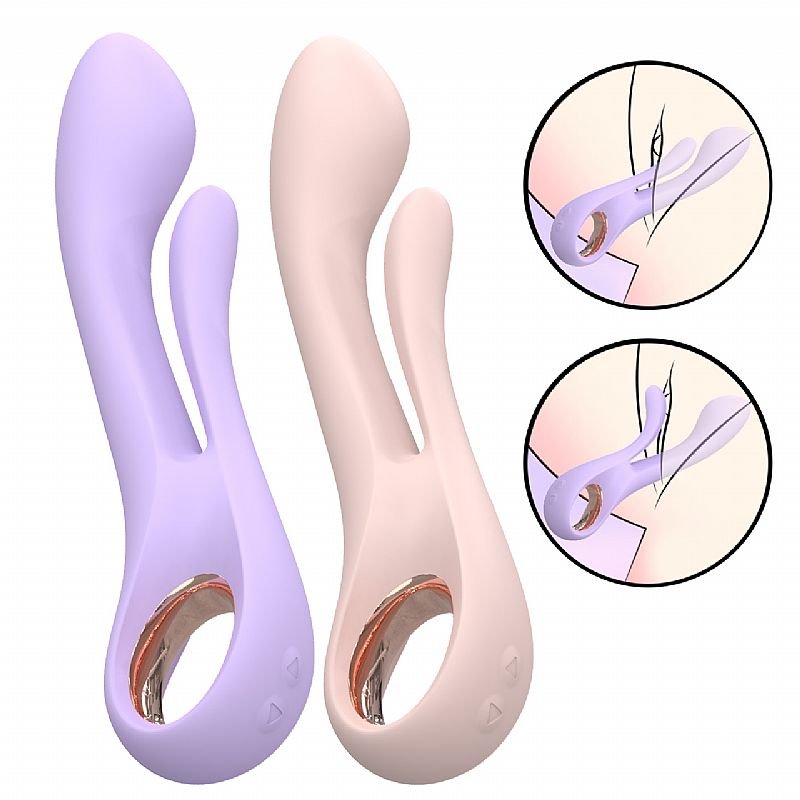 Vibrador de Ponto G e clitóris - Kaethe - S-Hande - Rosa