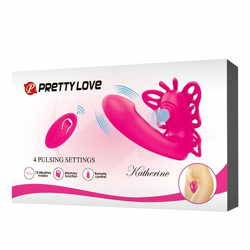 Vibrador de Ponto G e Clitóris - Kantherine - Pretty Love