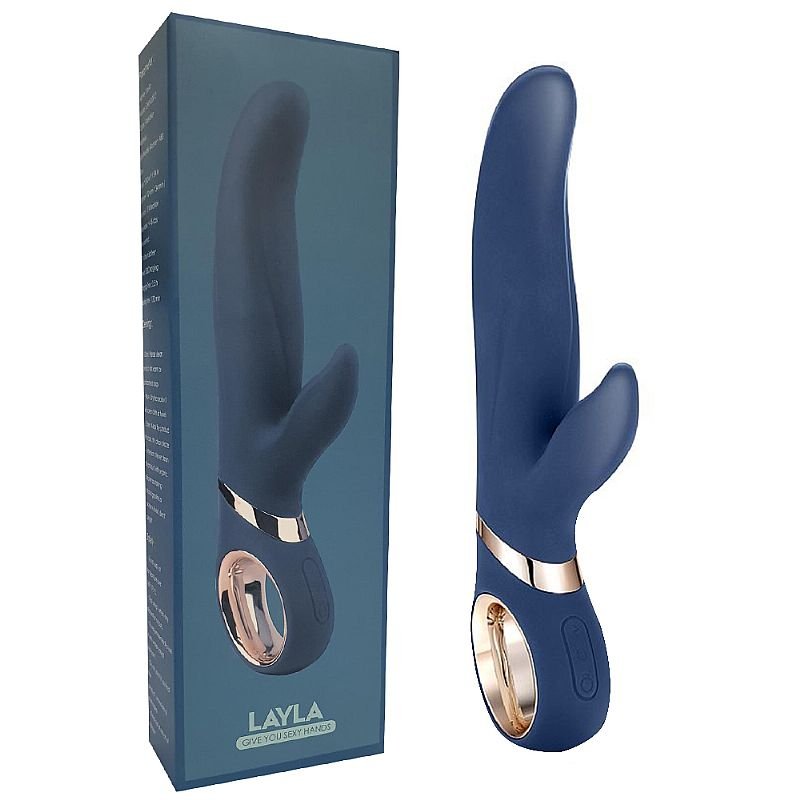 Vibrador de Ponto G e Clitóris - Layla - S-Hande