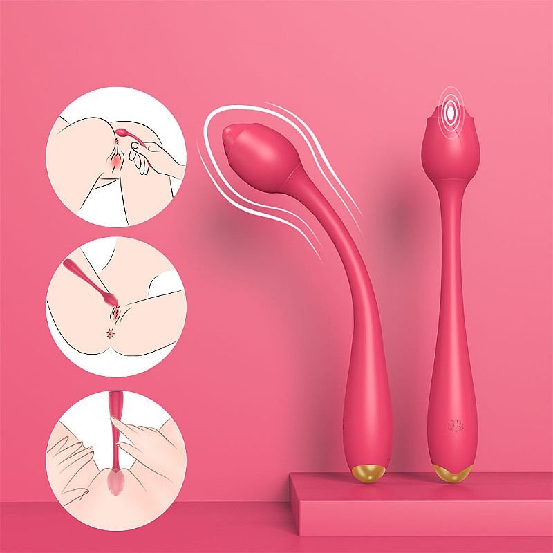 Vibrador de Ponto G e Clitóris - Lostus - S-Hande