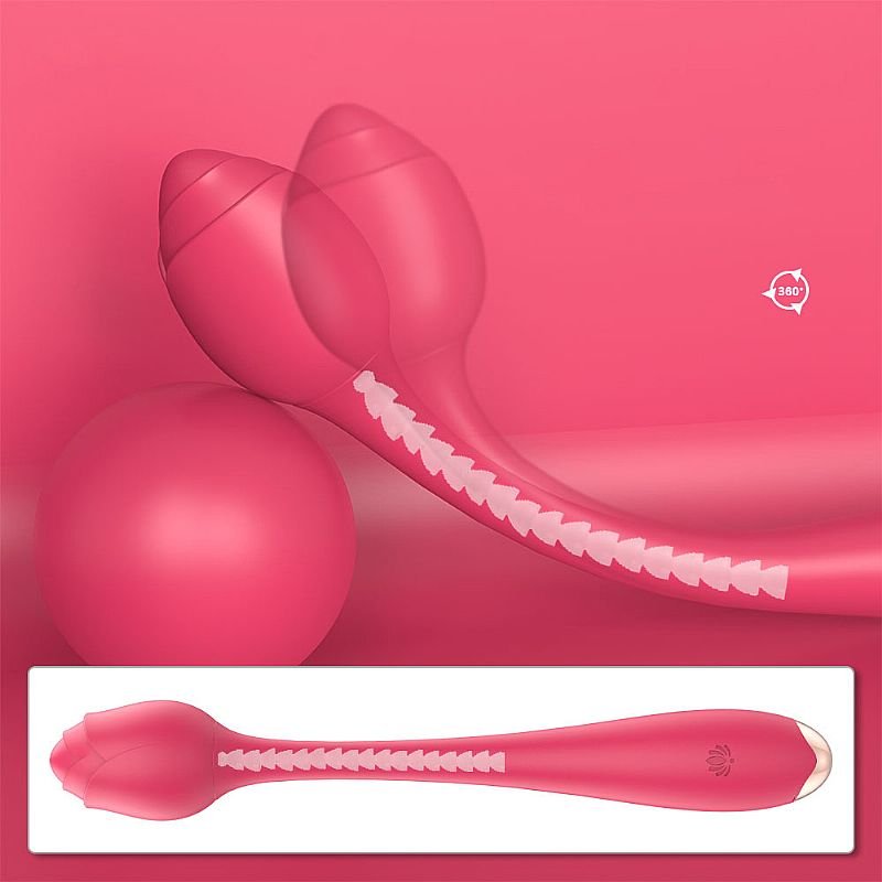 Vibrador de Ponto G e Clitóris - Lostus - S-Hande