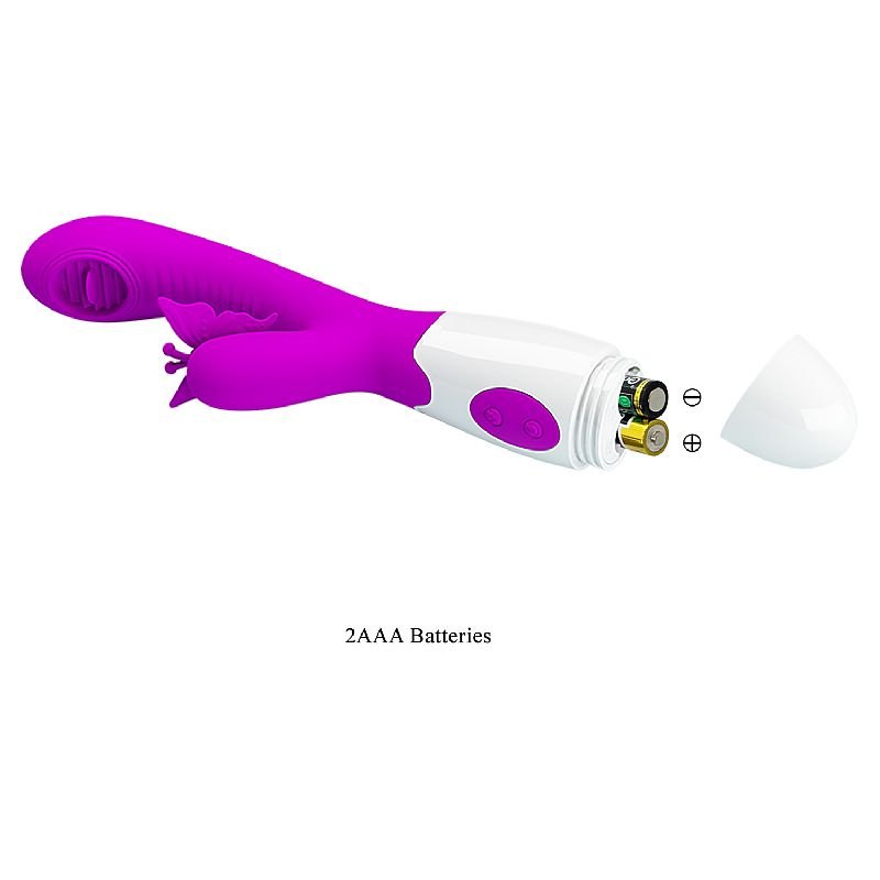 Vibrador de Ponto G e clitóris - Moth - Pretty Love