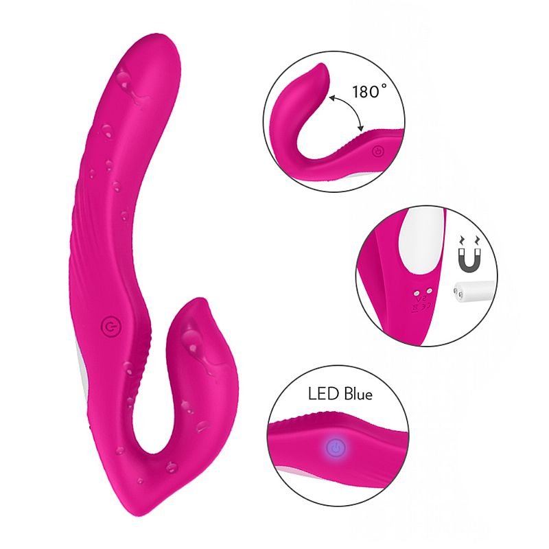 Vibrador de ponto G e clitóris - Nami - S-Hande - Roxo